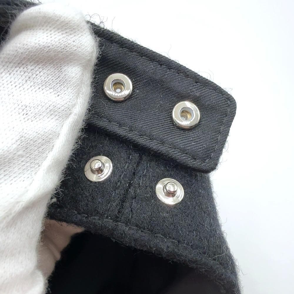 ◇エルメス◇ウール/セリエ/キャップ/帽子/ブランド/ブラック