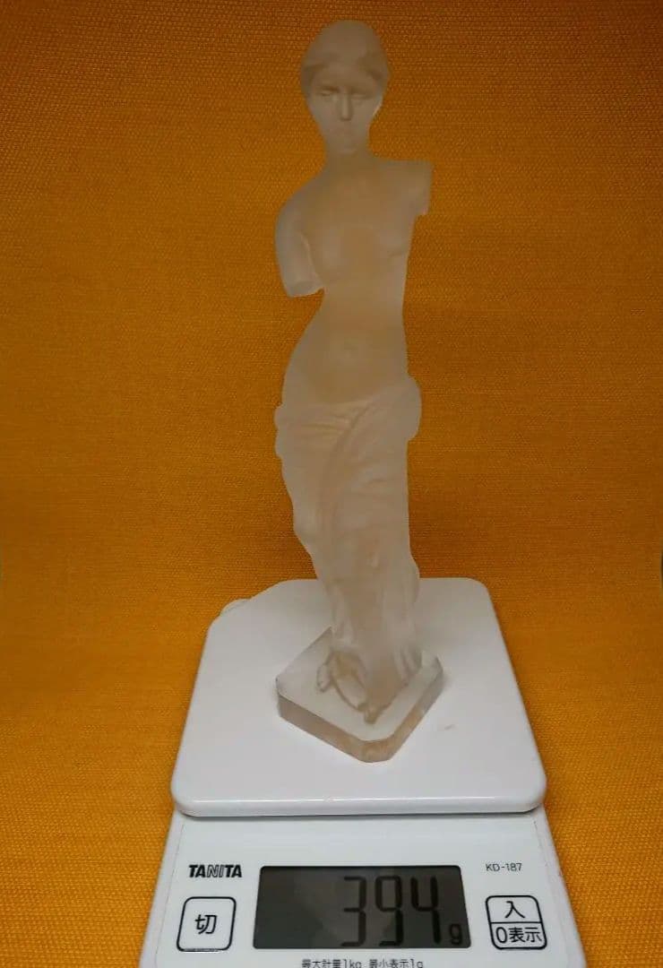 【美品】人形　イタリア　ムラーノガラス　置物　インテリア　工芸品　A3409