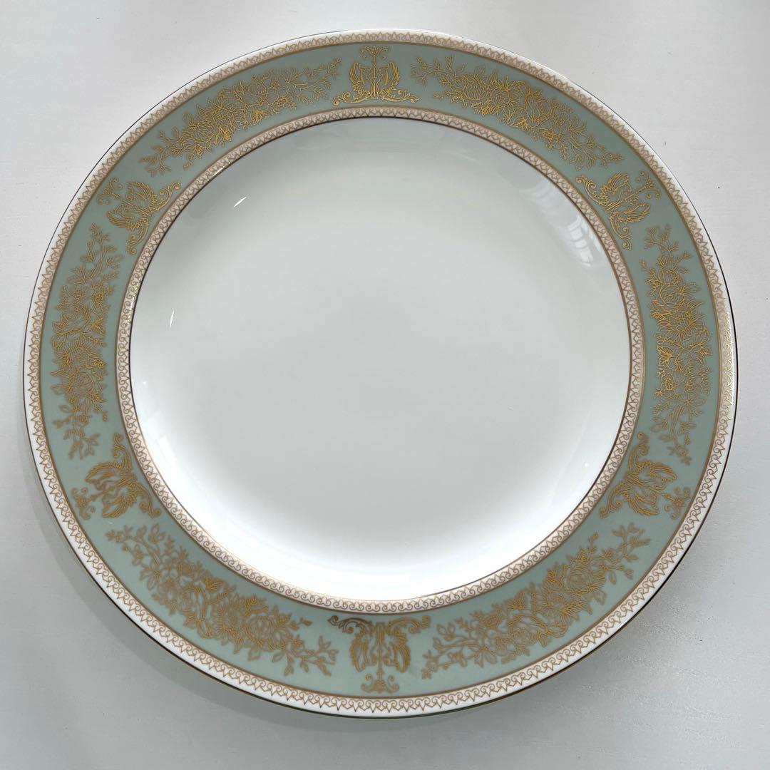 ウェッジウッド コロンビアセージグリーン 34cm 大皿 プレート