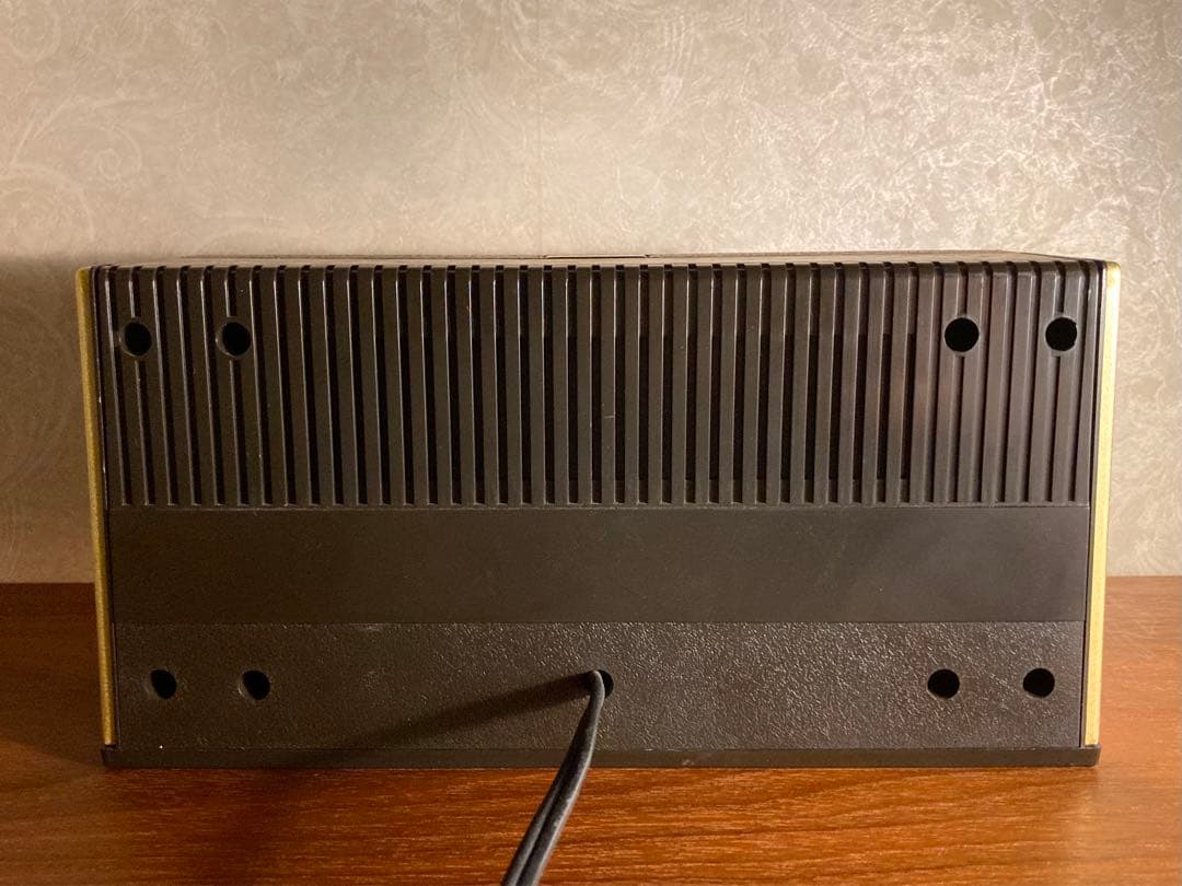 田村電機　光デジタル時計　ルミタイム Lumitime KT-209 ゴールド