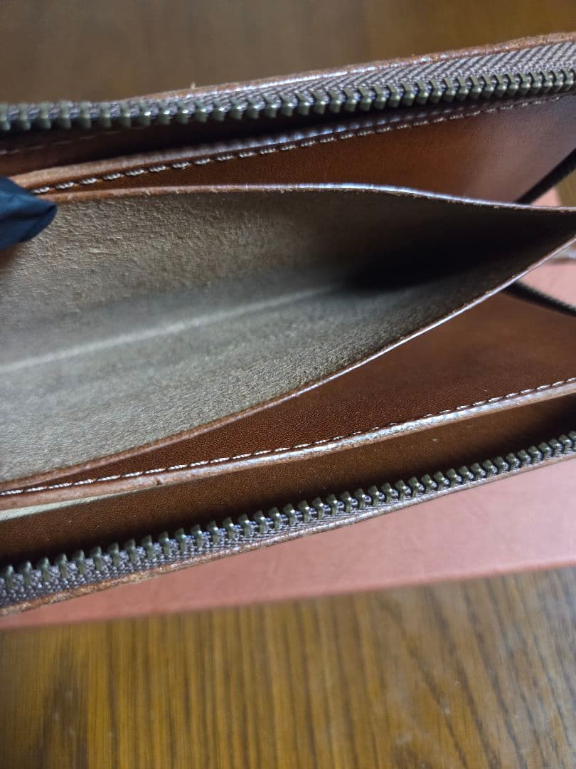 RUBATO&CO. SMITH \"カードが立つ\" 日本製 栃木レザー 長財布