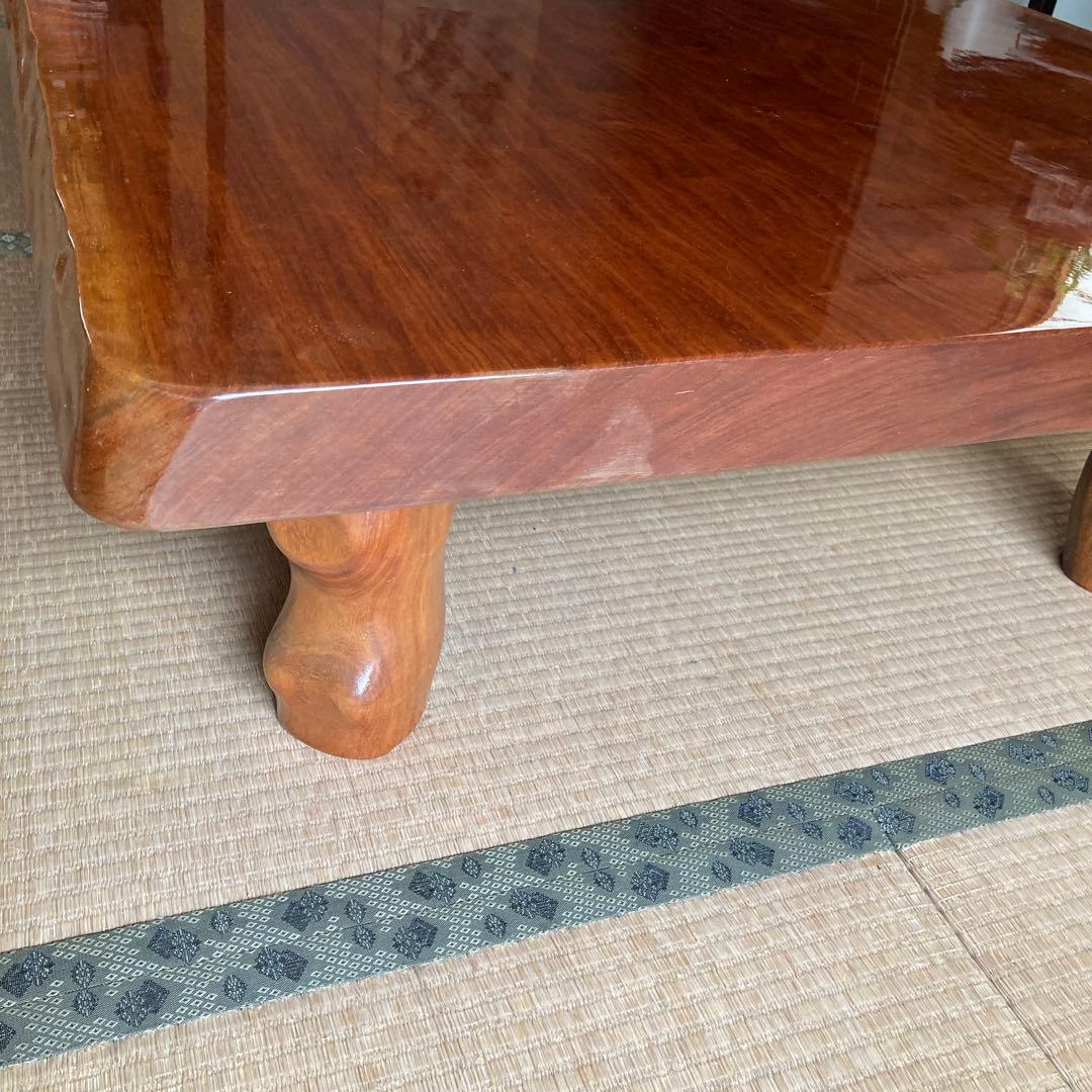 一枚板　座卓　テーブル