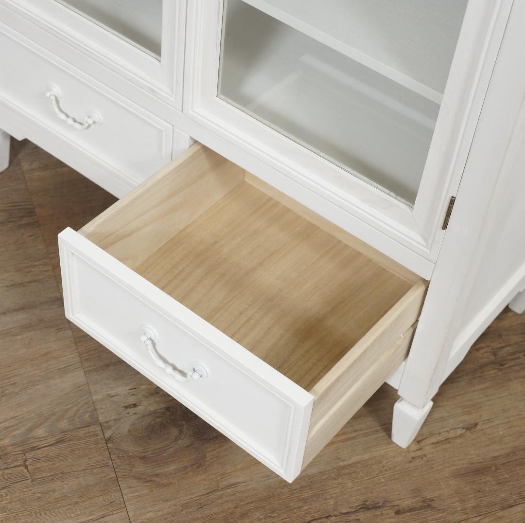 masha　アンティーク調　キャビネット　食器棚　シャビー