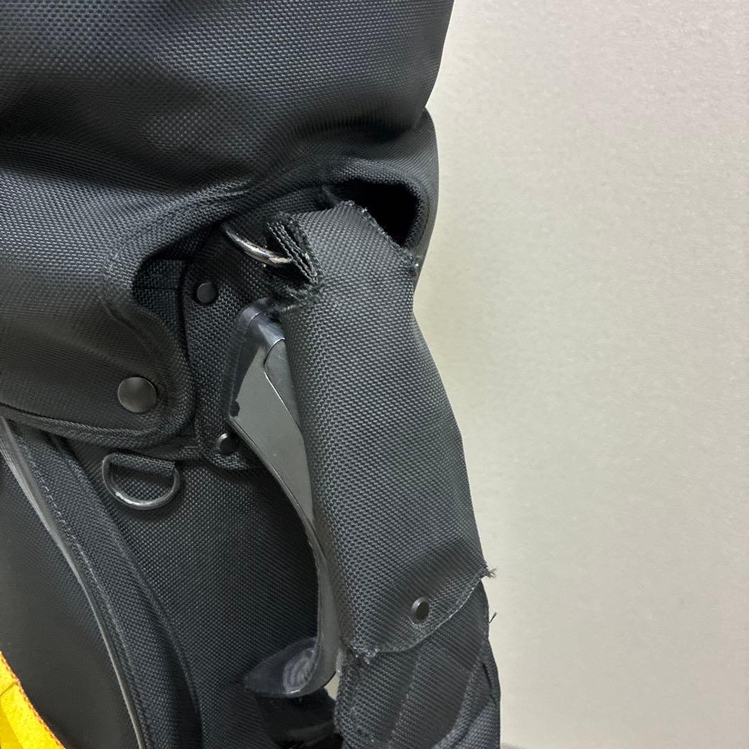 夜*番様 BRIEFING x BEAMSゴルフバッグ・キャディバッグ 黒/黄色