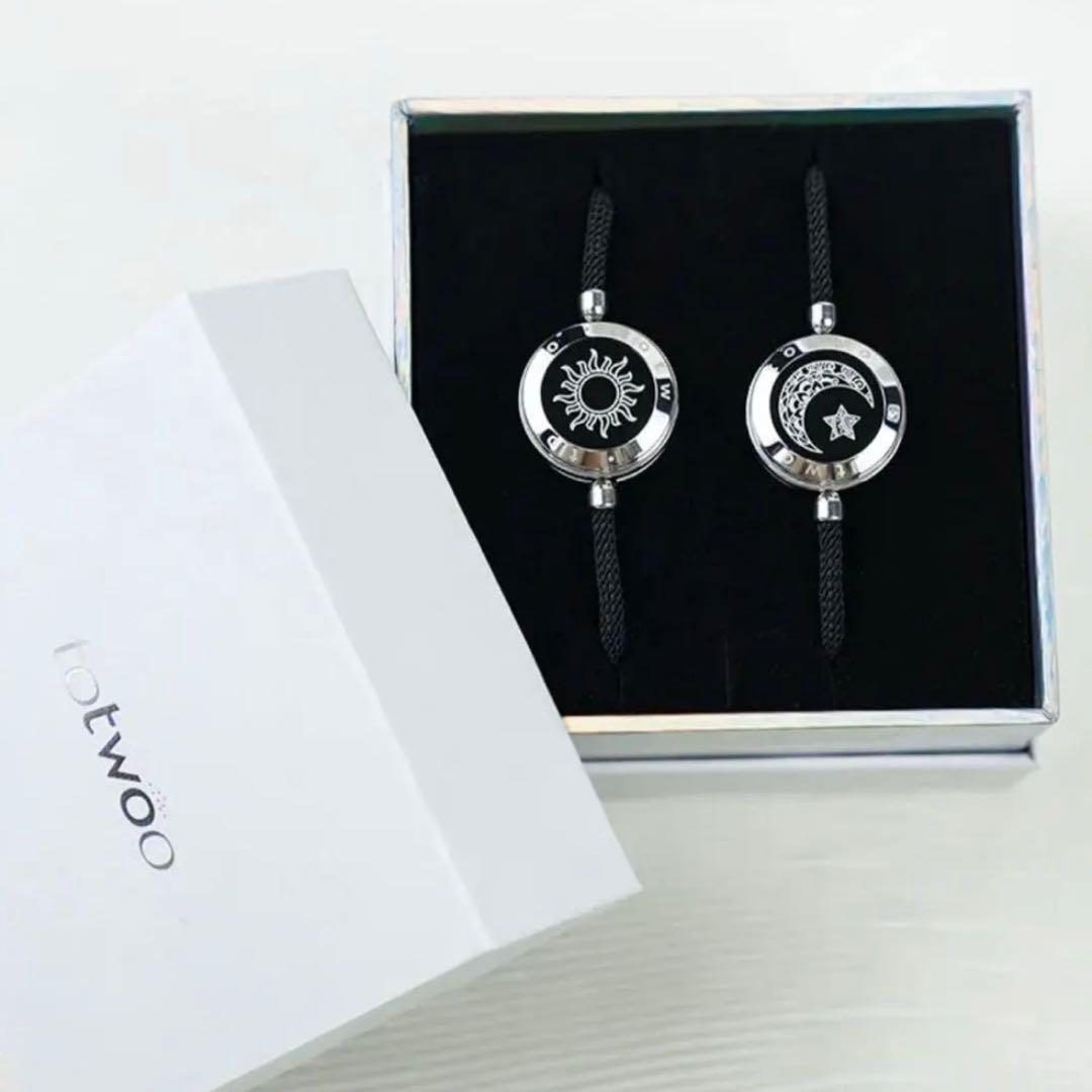 totwoo ペアブレスレット 太陽と星