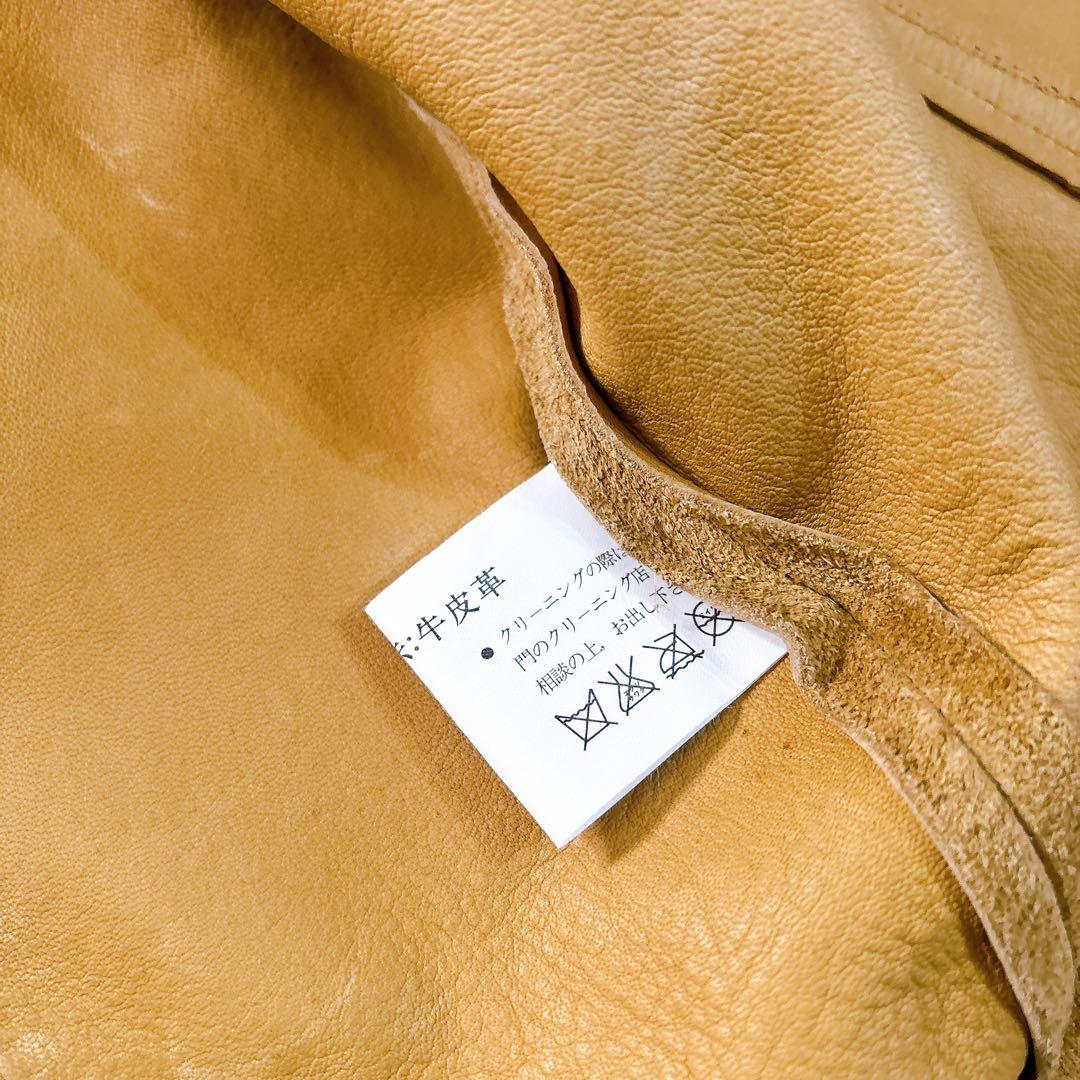 KIRIN FIRE スエード 牛革 レザー トラッカージャケット L相当