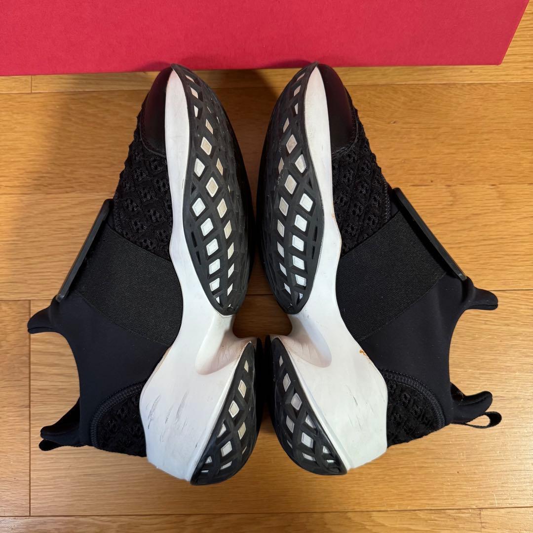 【中古】ROGER VIVIER ヴィヴ ラン ファブリック スニーカー 35