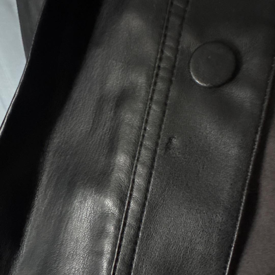 IRENE FUR HOODED LEATHER JACKETアイレネ