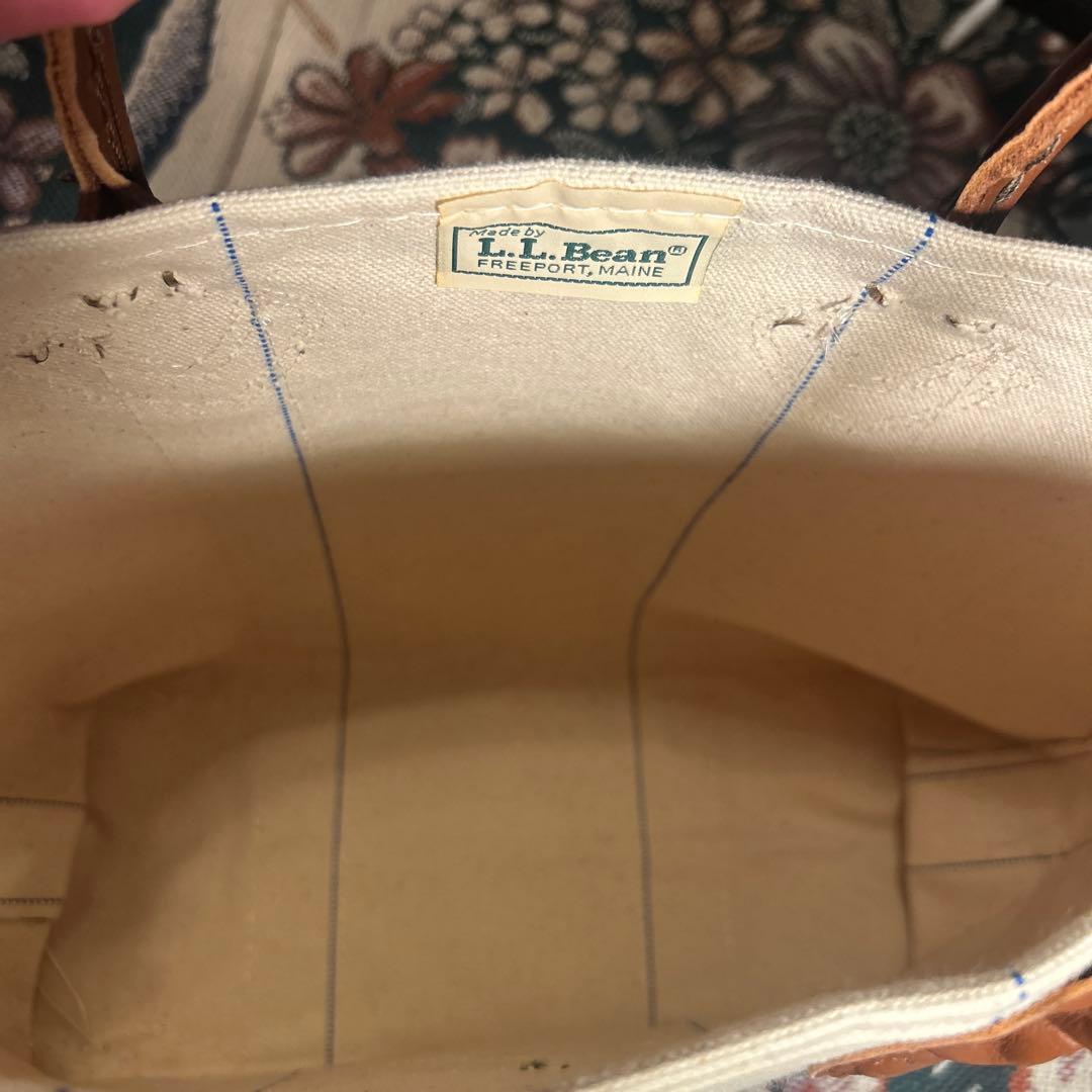 80s LL Bean エルエルビーン　ヴィンテージトートバッグ