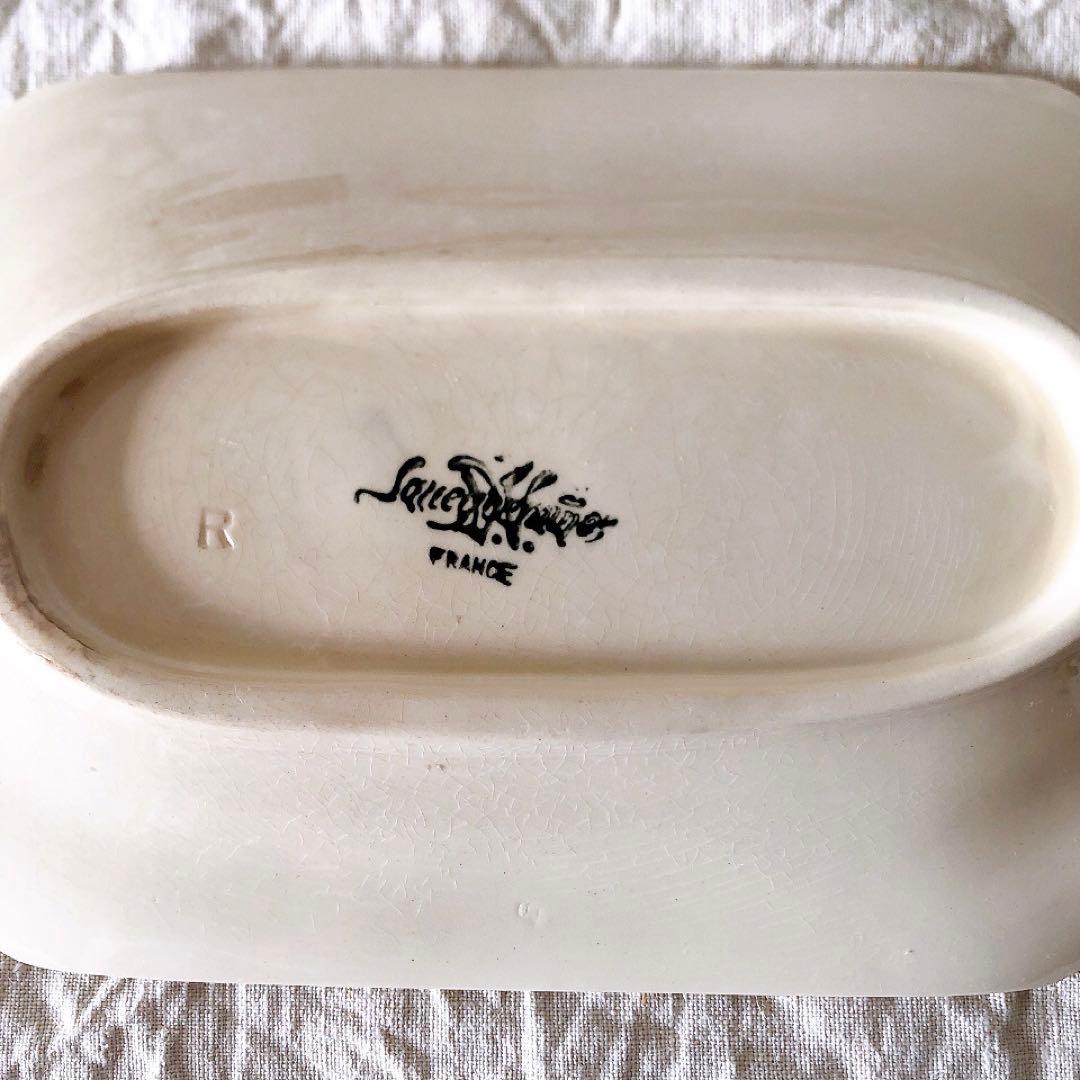 サルグミンヌ オクトゴナルラヴィエ フランスアンティーク食器 アンティーク食器