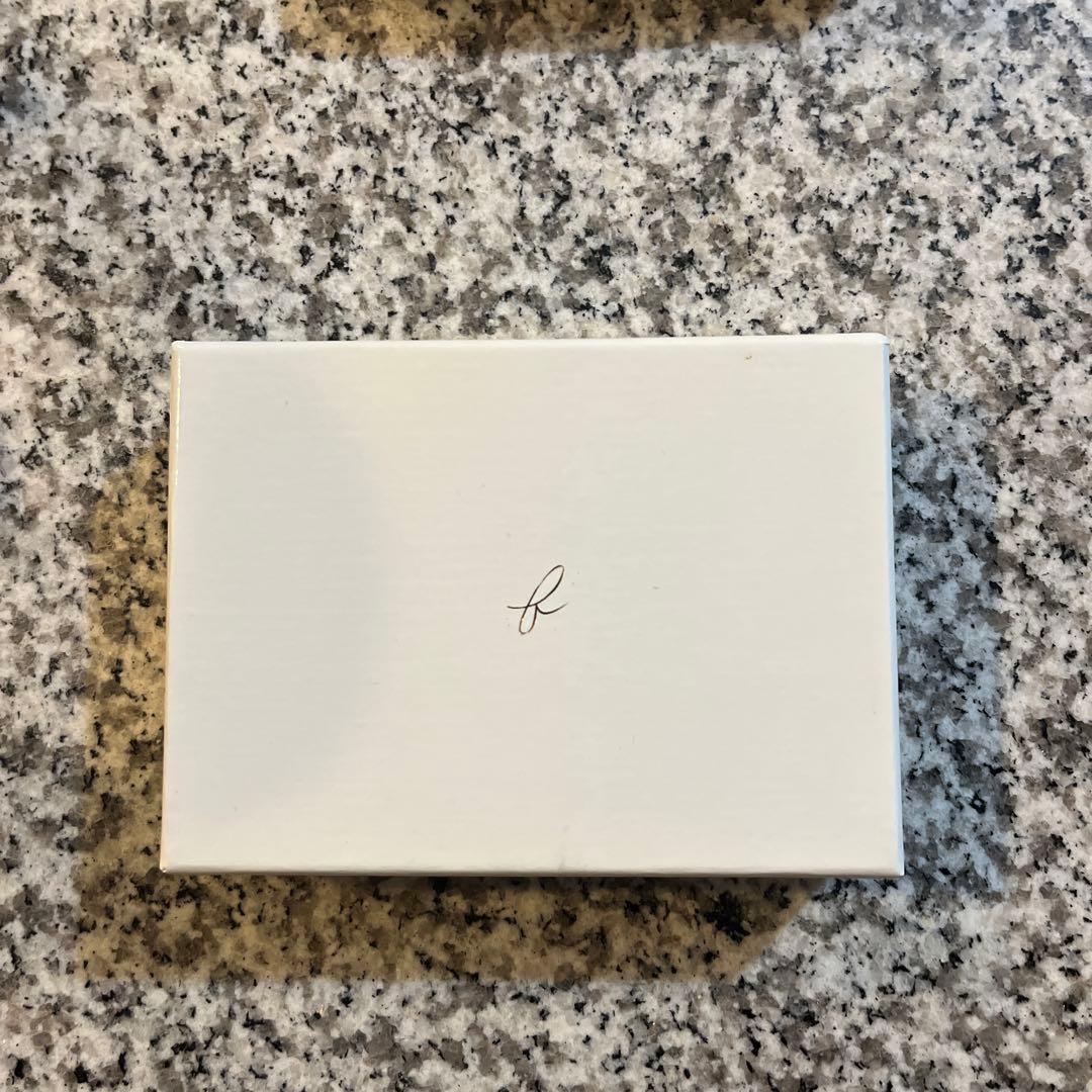 forme フォルメ ショートウォレット（black × brown）　箱付き