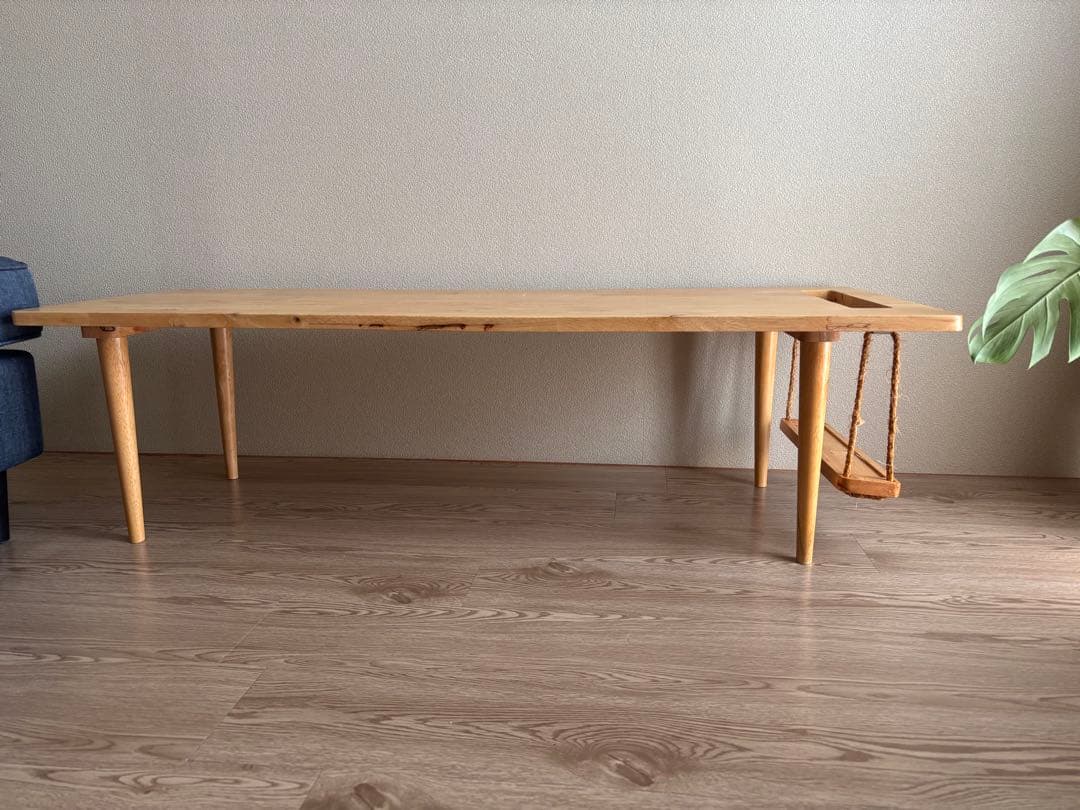 【美品】Natural Signature ブランコセンターテーブル ナチュラル