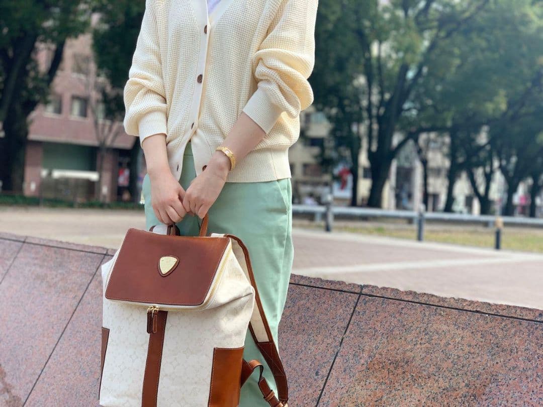 【未使用に近い(記載事項有)】ATAO　❤️マッシュルーム・MG帆布❤️