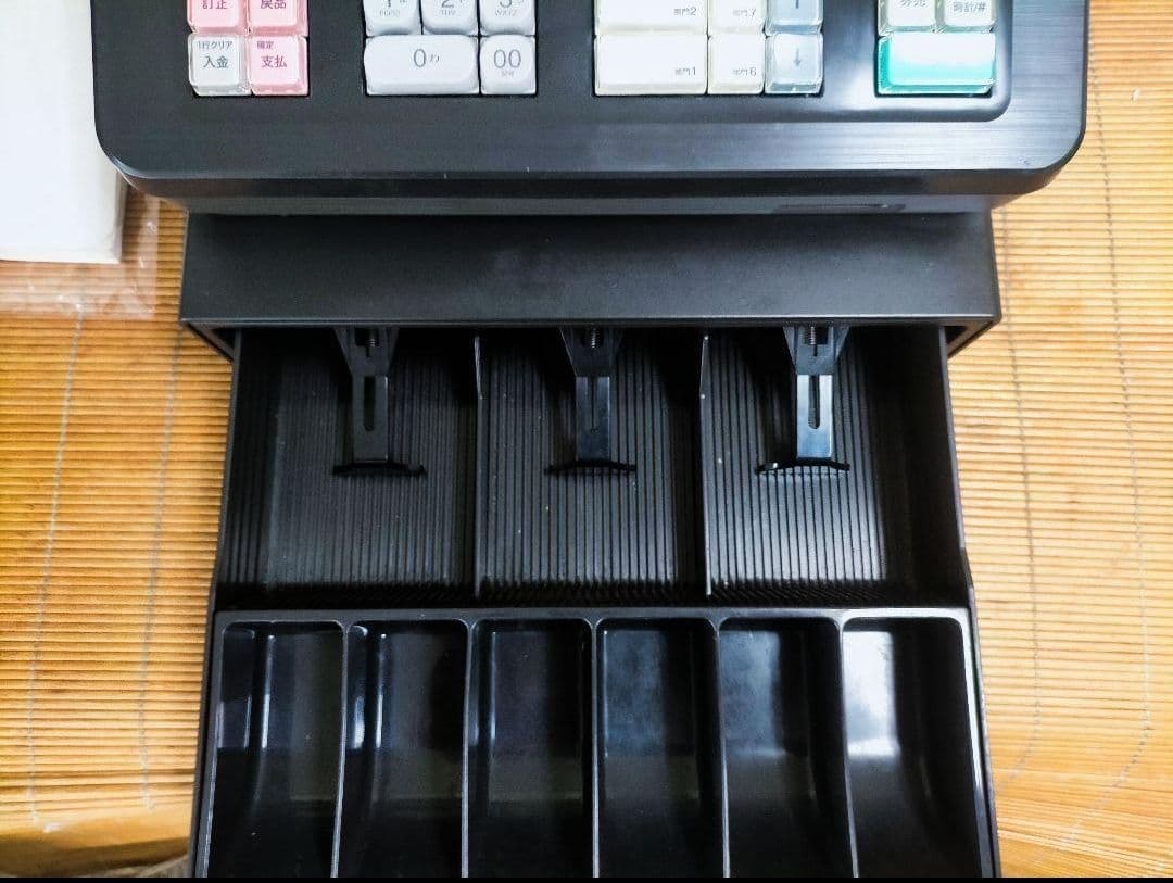 シャープレジスター　XE-A207　PC連携売上管理設定無料　706666