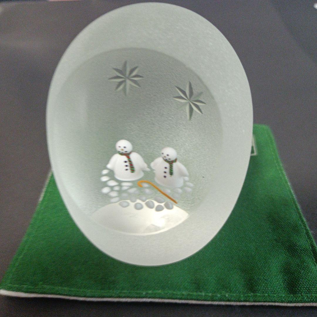 パースシャー・ペーパーウェイト　Christmas1997 スノーマン