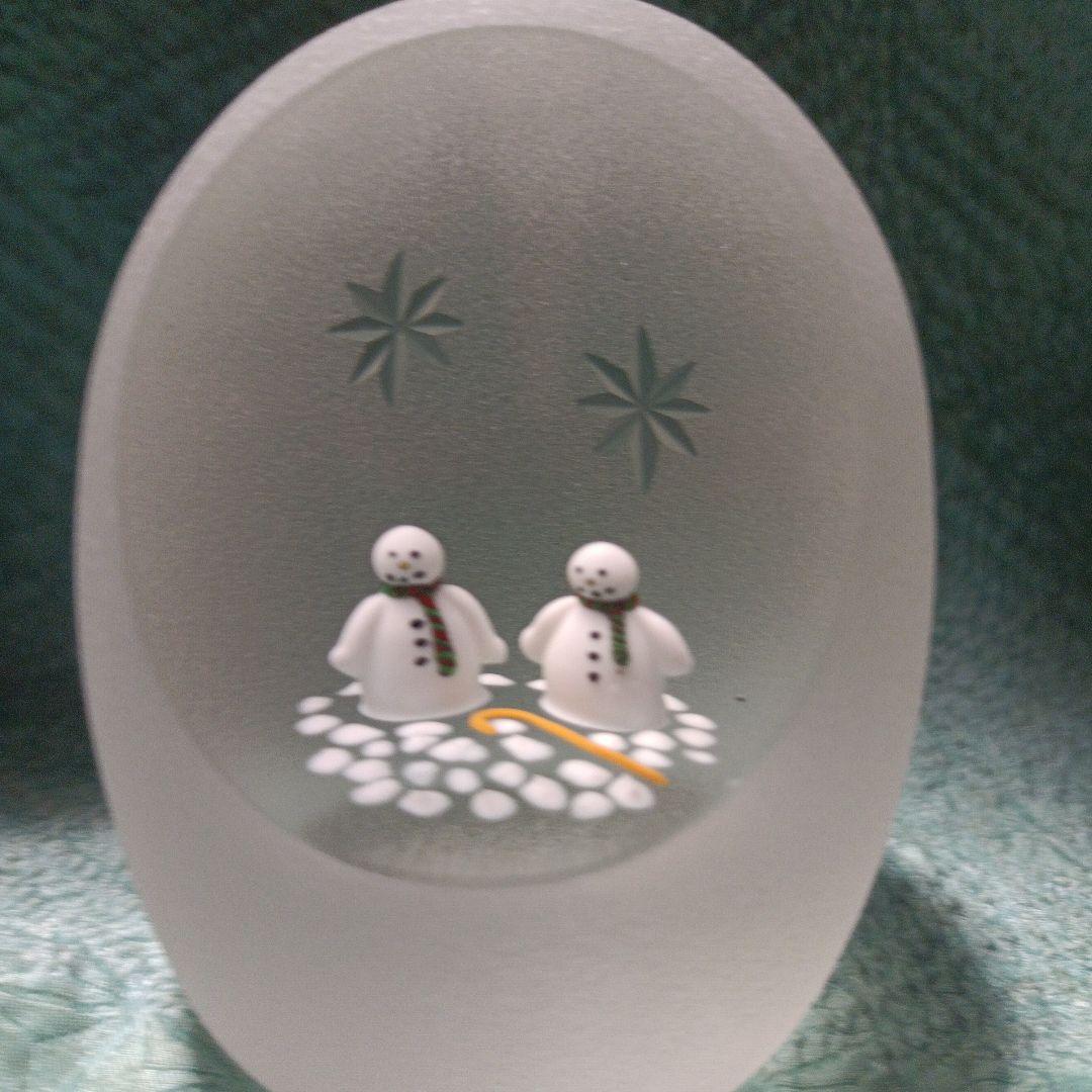 パースシャー・ペーパーウェイト　Christmas1997 スノーマン