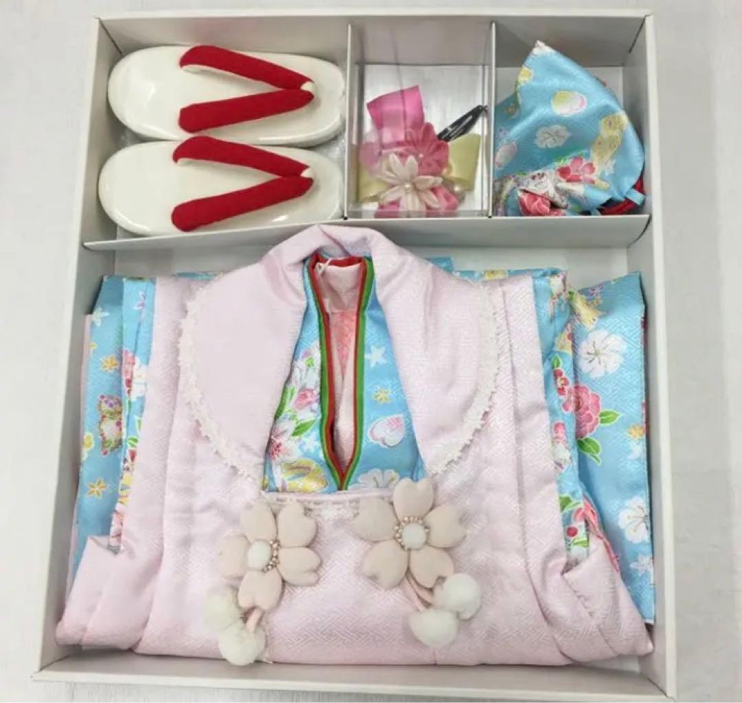 (5070) ♥ 七五三 三歳 女の子♥ 被布セット ♥