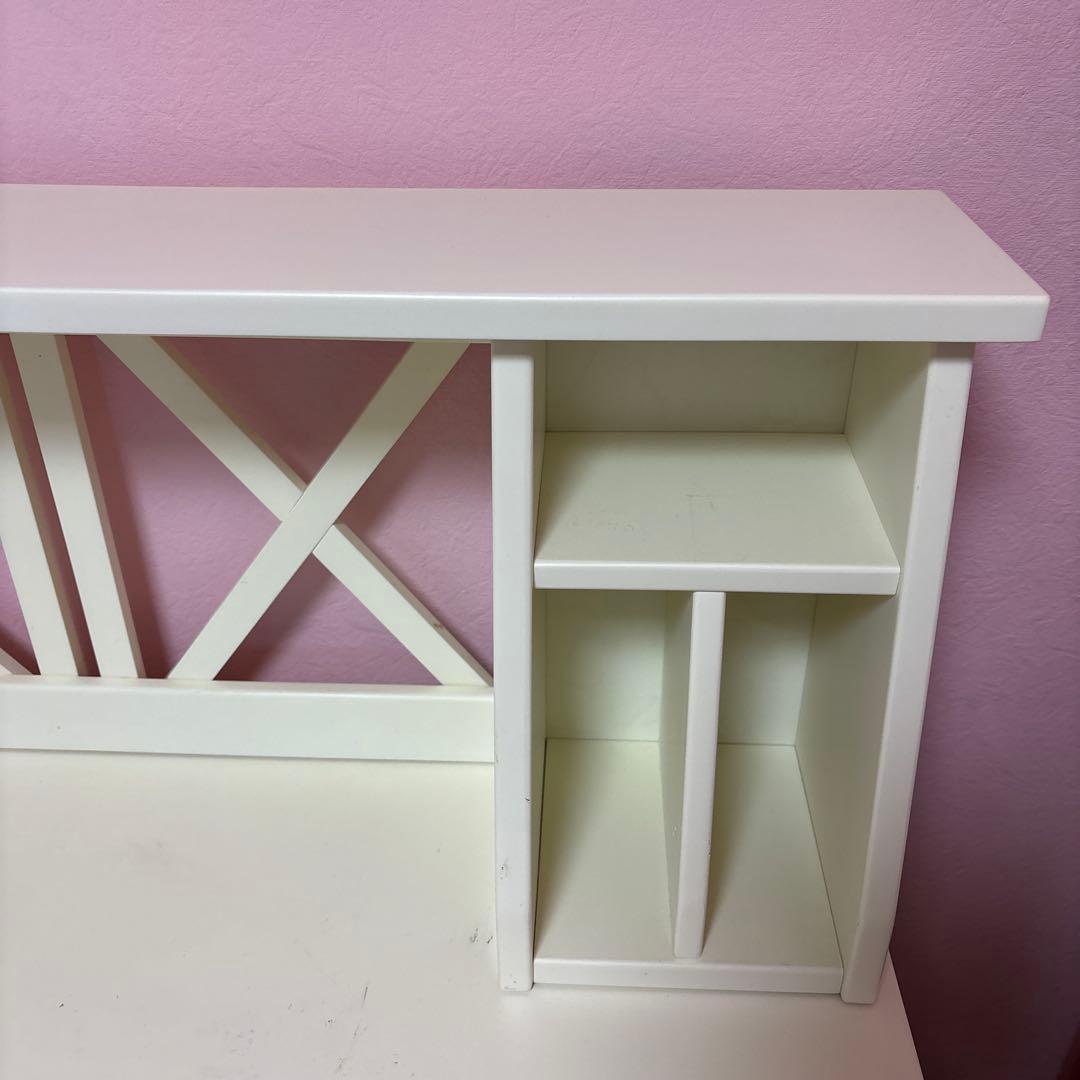 ニトリ　家具　机　デスク　カーシー　キッズ　子供部屋　ブックシェルフ