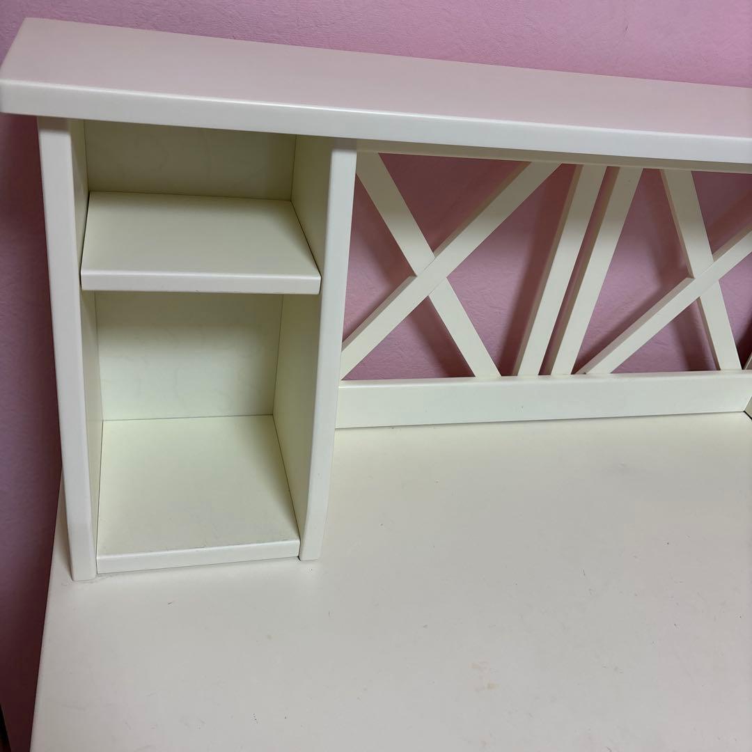 ニトリ　家具　机　デスク　カーシー　キッズ　子供部屋　ブックシェルフ