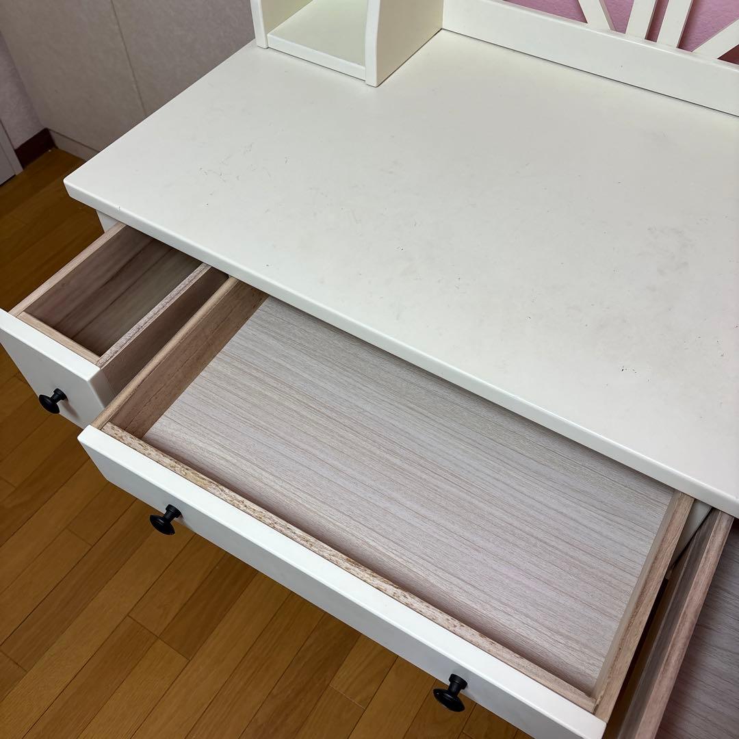 ニトリ　家具　机　デスク　カーシー　キッズ　子供部屋　ブックシェルフ