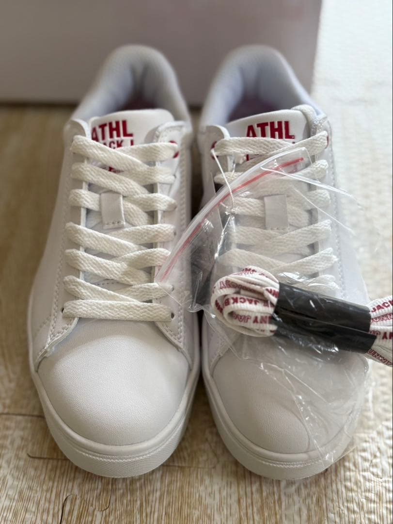 JACK BUNNY スニーカー ホワイト/レッド