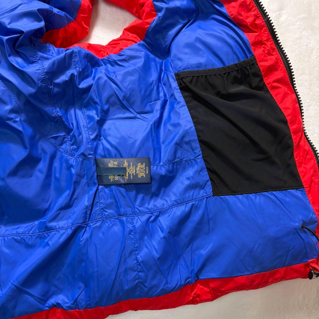 【美品】POLO RALPH LAUREN　ダウンベスト　ビッグポニー　刺繍