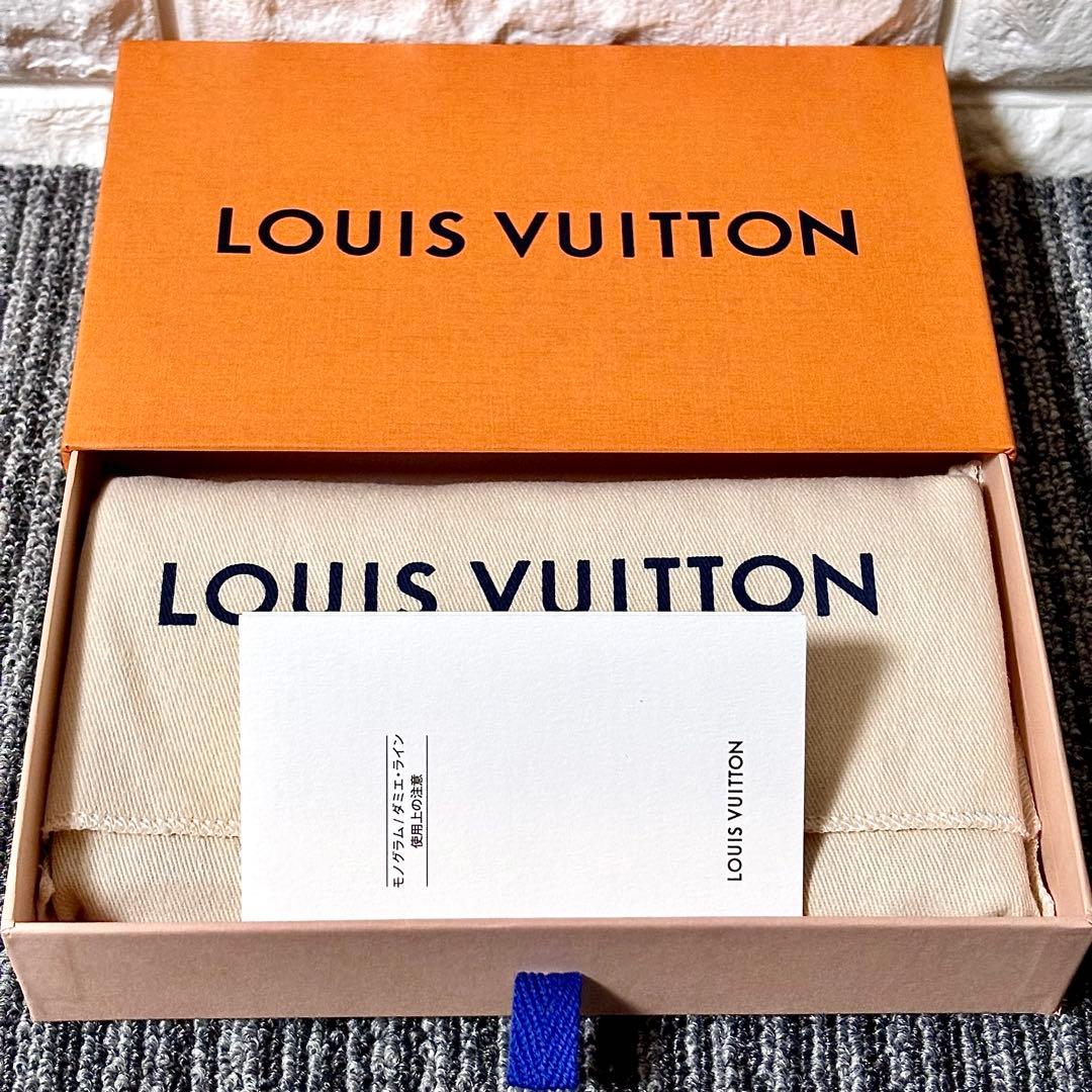 【新品未使用】LOUIS VUITTON 長財布エクリプス・ブラザ・保存袋・箱付