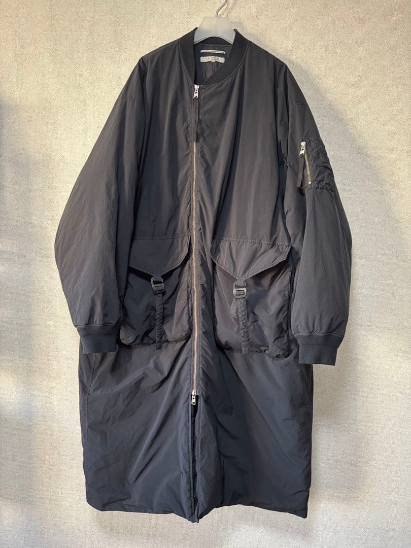 ジャケット・アウター F/CE. GARMENT DYE DOWN MA-1 LONG COAT