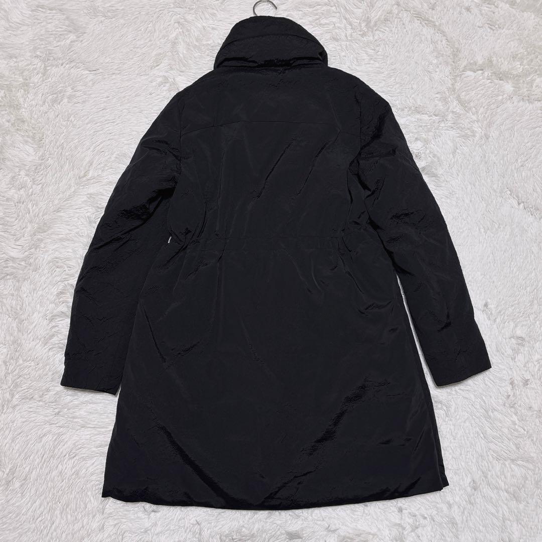 セブンティ【42】ダックダウンジャケット コート 黒 ブラック