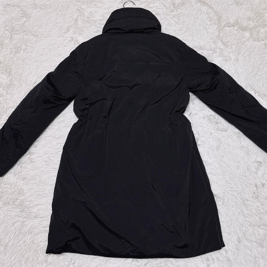 セブンティ【42】ダックダウンジャケット コート 黒 ブラック