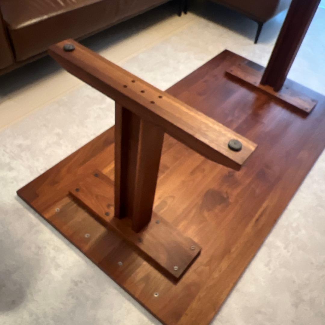 【超美品】マスターウォール ウォールナットRITS ダイニングテーブル 送料込み