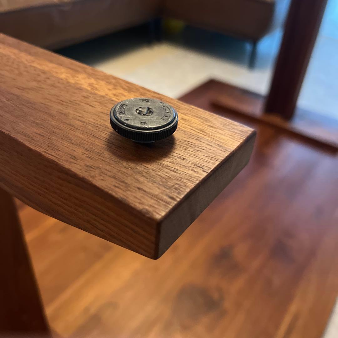 【超美品】マスターウォール ウォールナットRITS ダイニングテーブル 送料込み