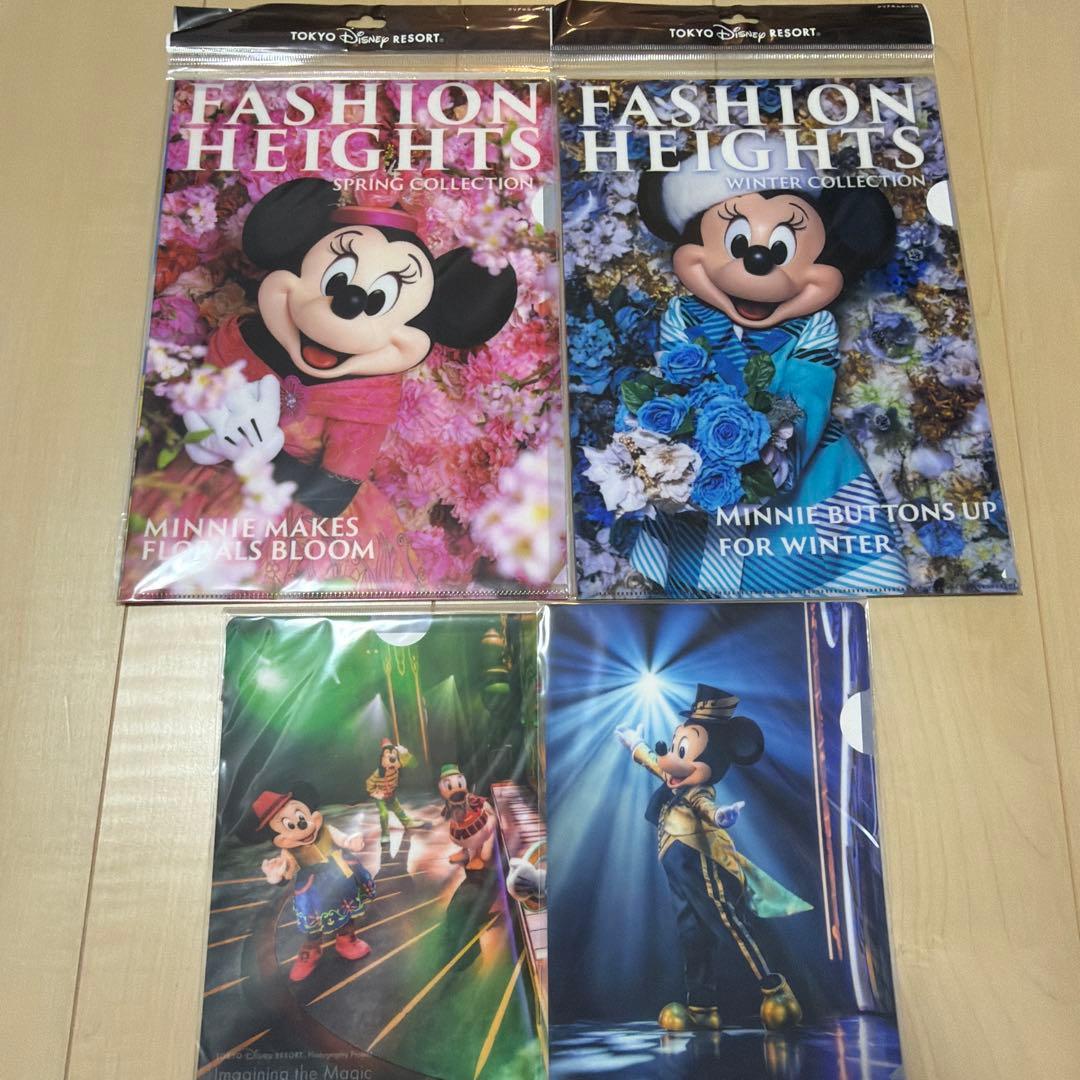 東京ディズニーリゾート　クリアファイル59点まとめ売り