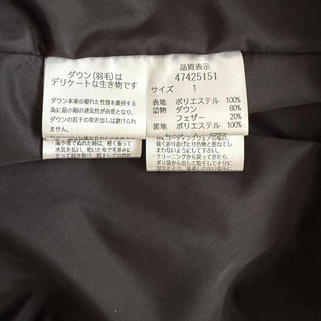 美品✨【JUSGLITTY】ジャスグリッティー リアルファー ロングダウンコート