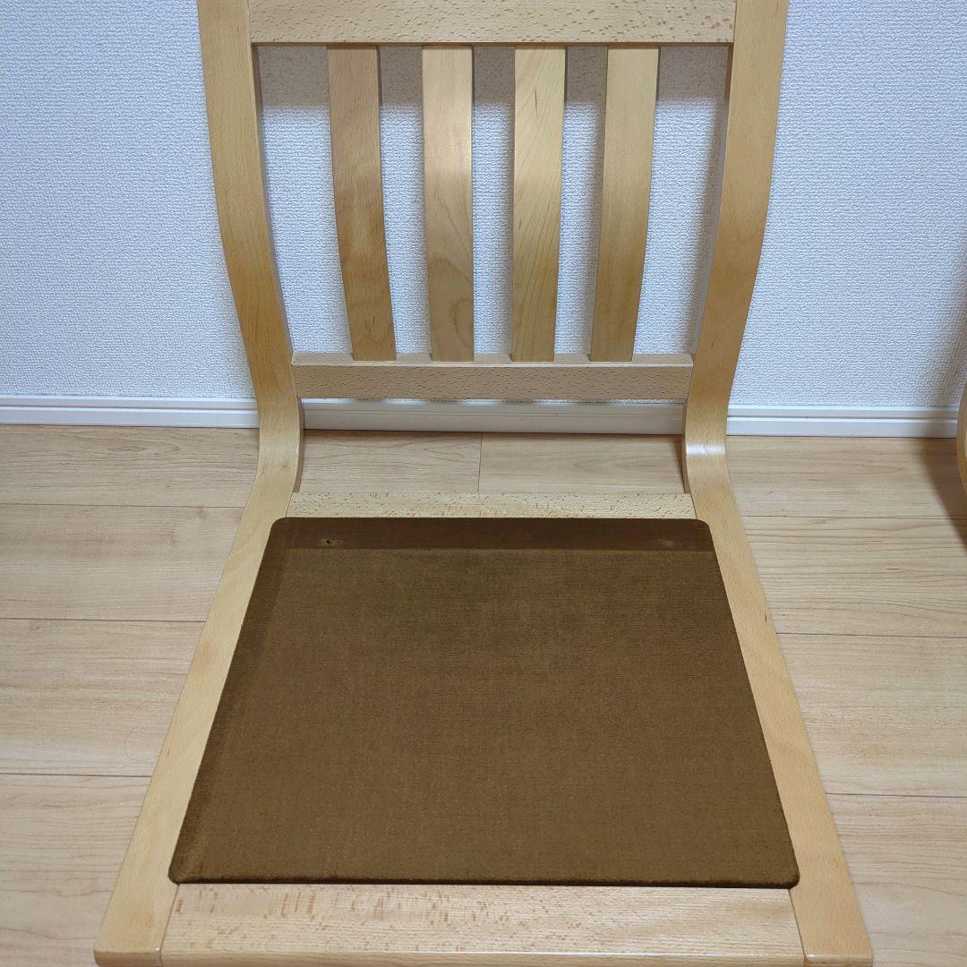 【美品/4脚セット】カリモク 曲げ木座椅子 1996製　レトロ ヴィンテージ家具