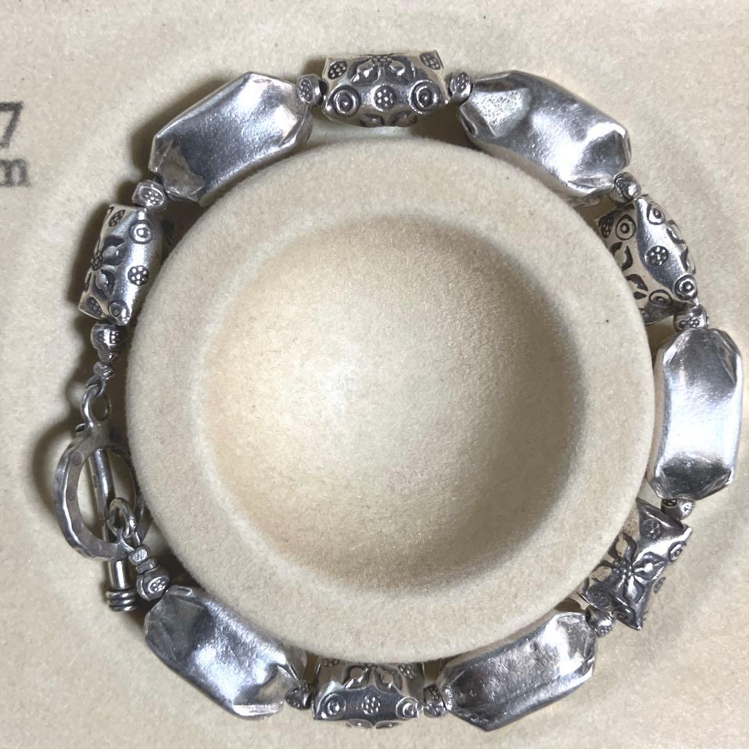 御専用カレンシルバー　パドゥア＆ファイ刻印ゴツめブレスレット