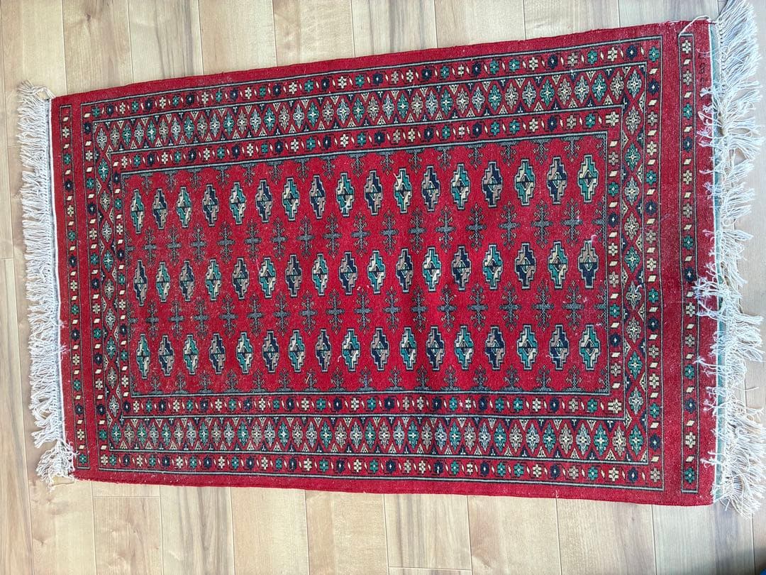 トルクメン　ペルシャラグ　パキスタン絨毯