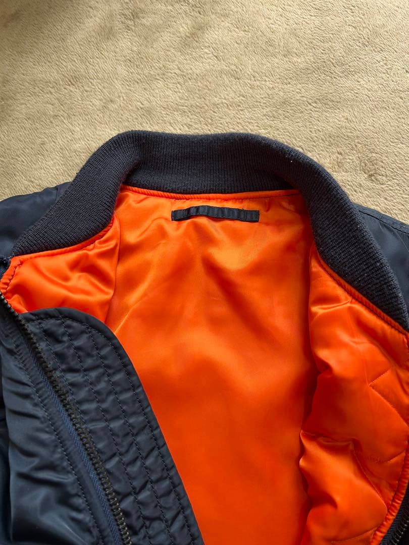 AVIREX MA-1 フライトジャケット XL ネイビー