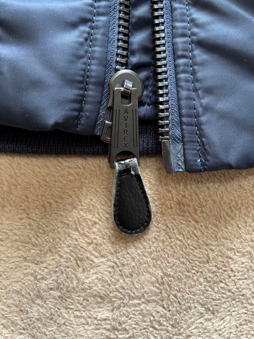 AVIREX MA-1 フライトジャケット XL ネイビー