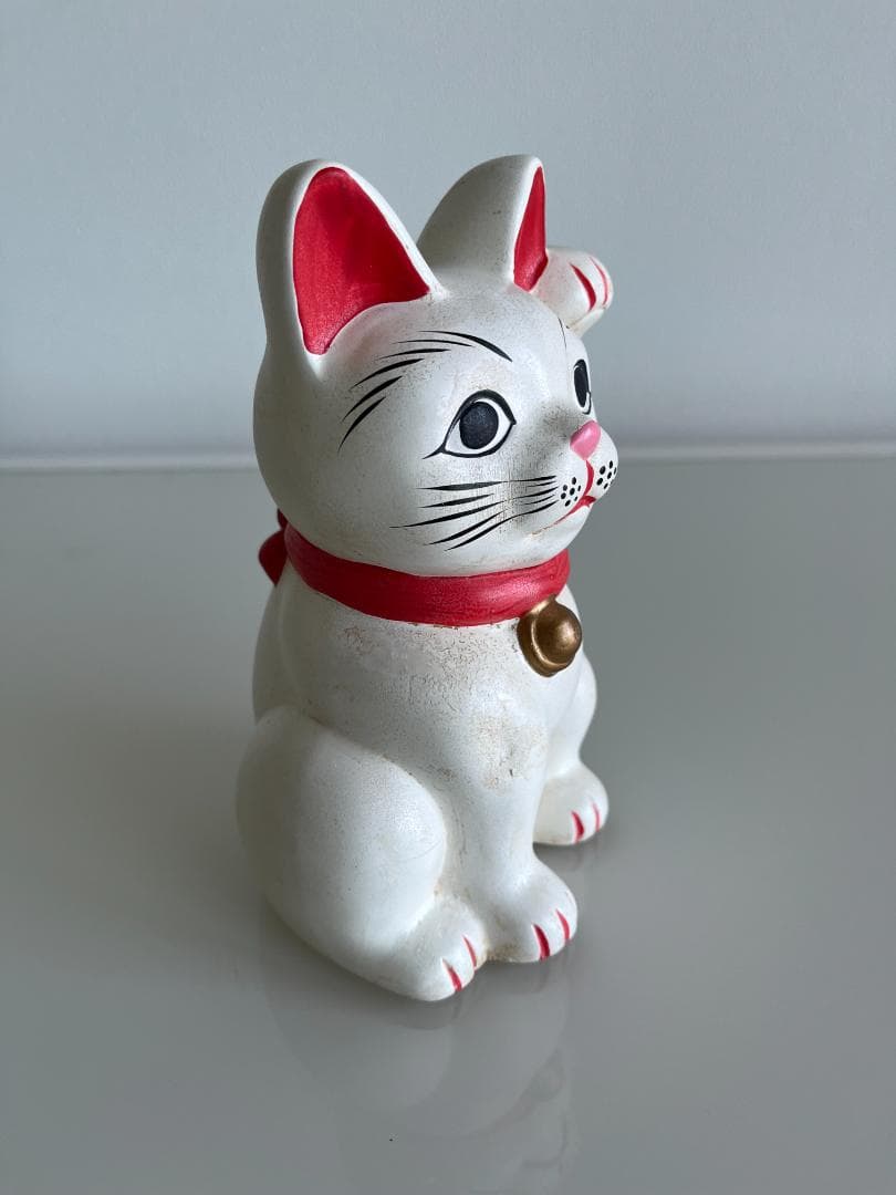【和モダン】招き猫　レトロ　アンティーク　ヴィンテージ　【吸い込まれる瞳】