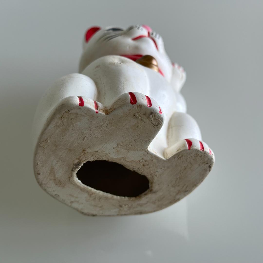 【和モダン】招き猫　レトロ　アンティーク　ヴィンテージ　【吸い込まれる瞳】