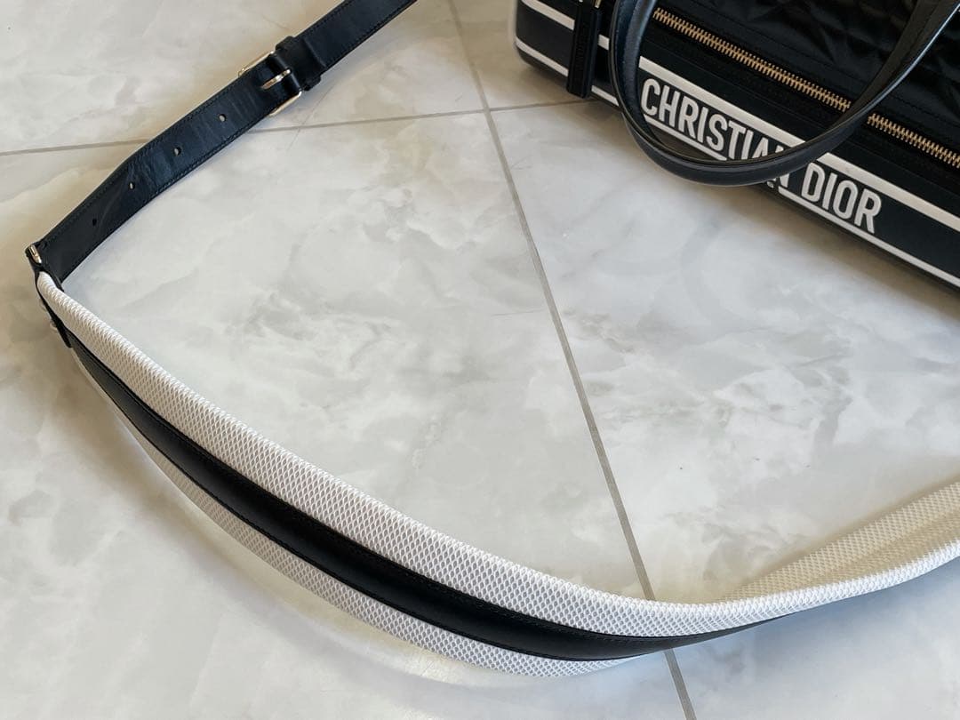 Christian Dior マクロカナージュ ボウリングバッグ ボストンバッグ