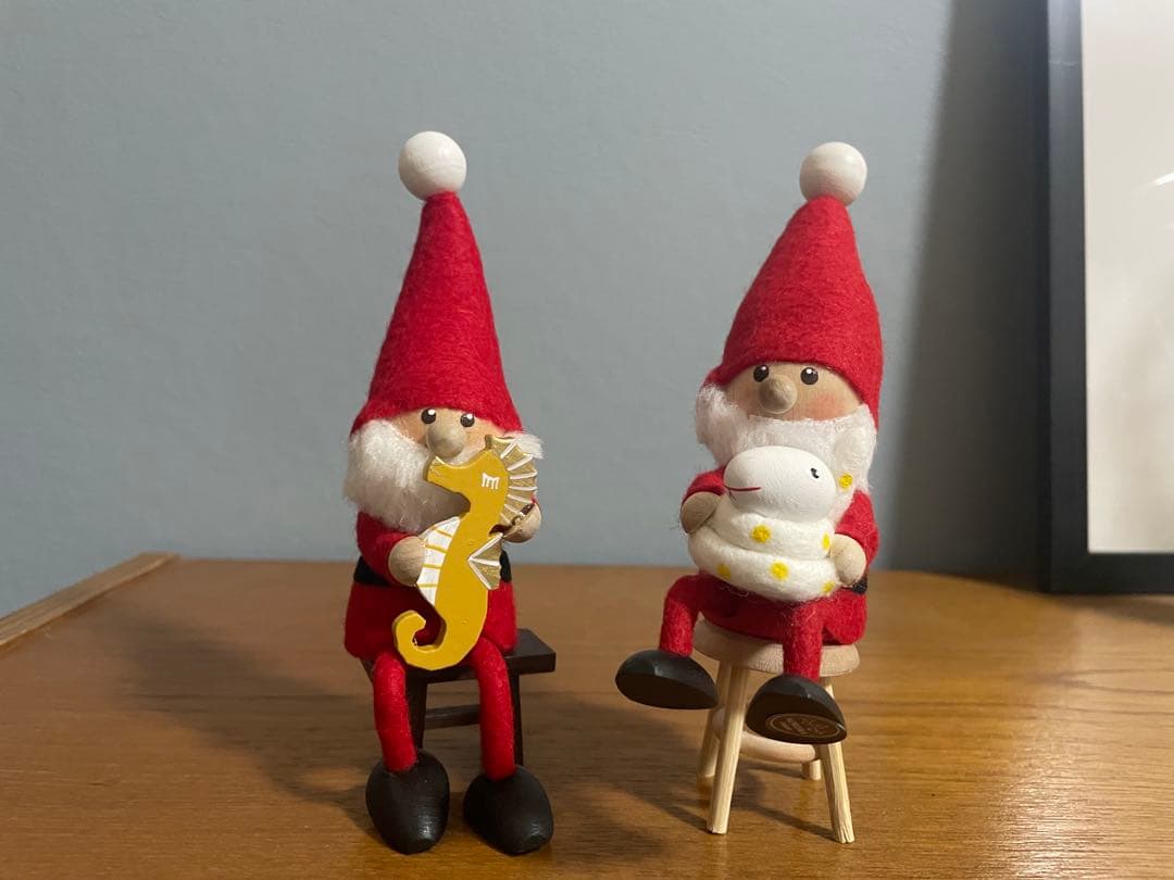 ノルディカニッセ　干支シリーズ　2体&スツール2脚セット