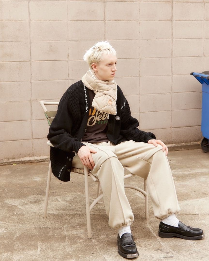 トップス studioseven Stitch Docking Knit Cardigan