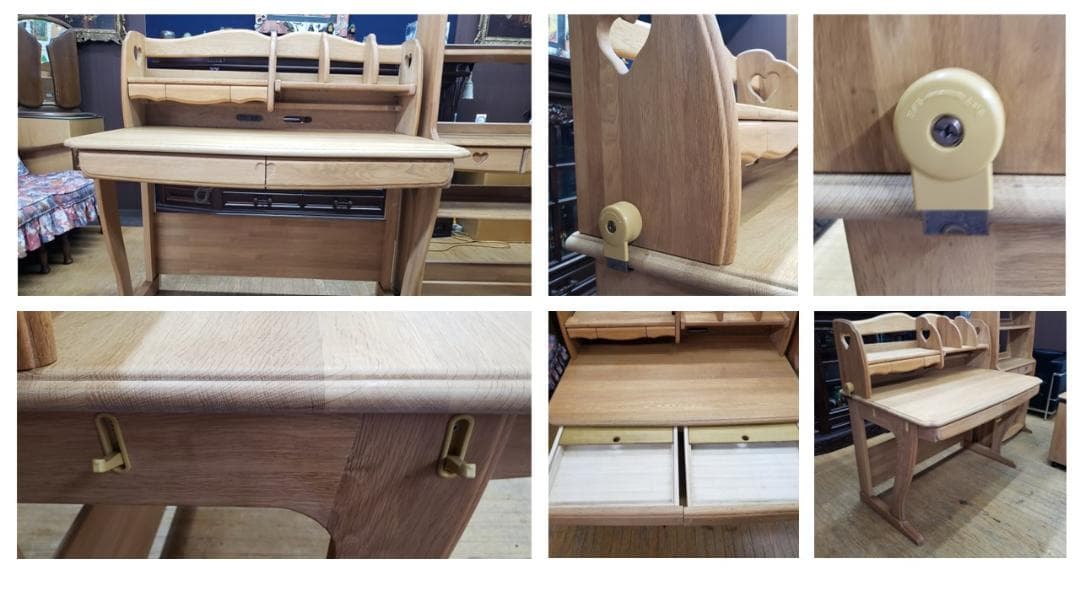 リッツ　I21　②　マルニ　学習机３点セット　フレンディ