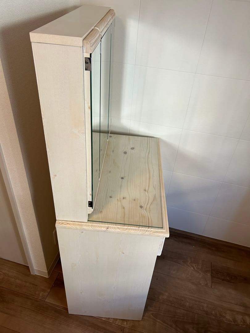 ゆんゆりドレッサー　スツール付き