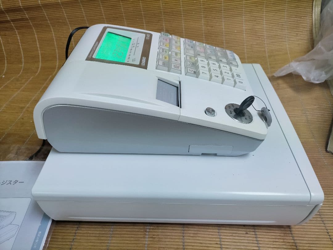 カシオレジスター　TE-400　フル設定無料　PC連携売上管理　330006