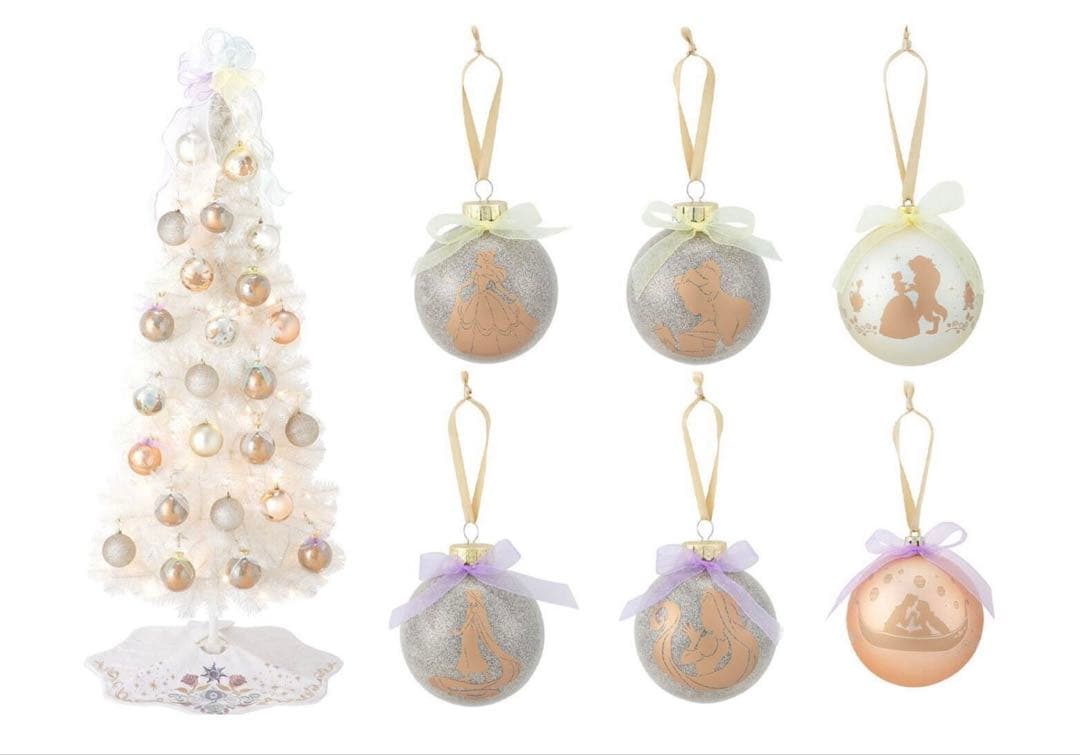 Francfranc ディズニープリンセス クリスマスツリー 限定品