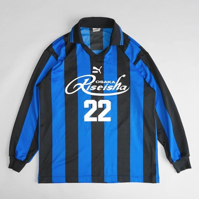 古着 00sビンテージ puma プーマ 大阪 履正社高校 長袖ユニフォーム O