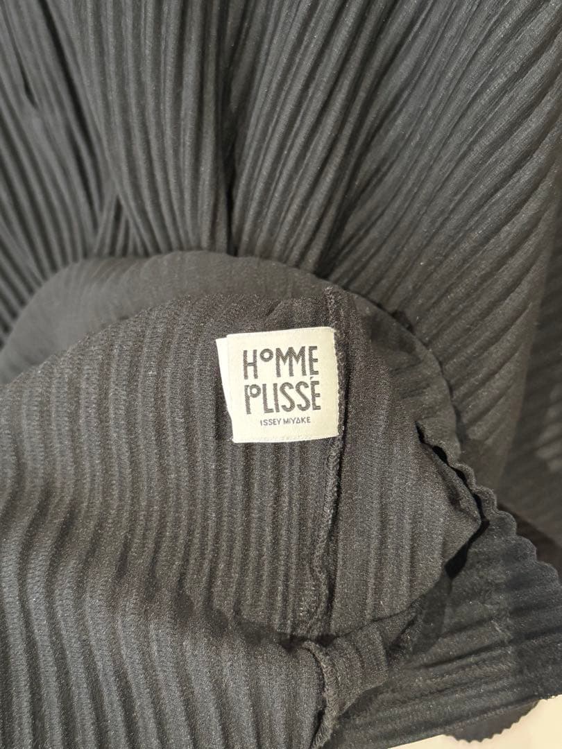 HOMME PLISSE ISSEY MIYAKE ハーブジップポロシャツ